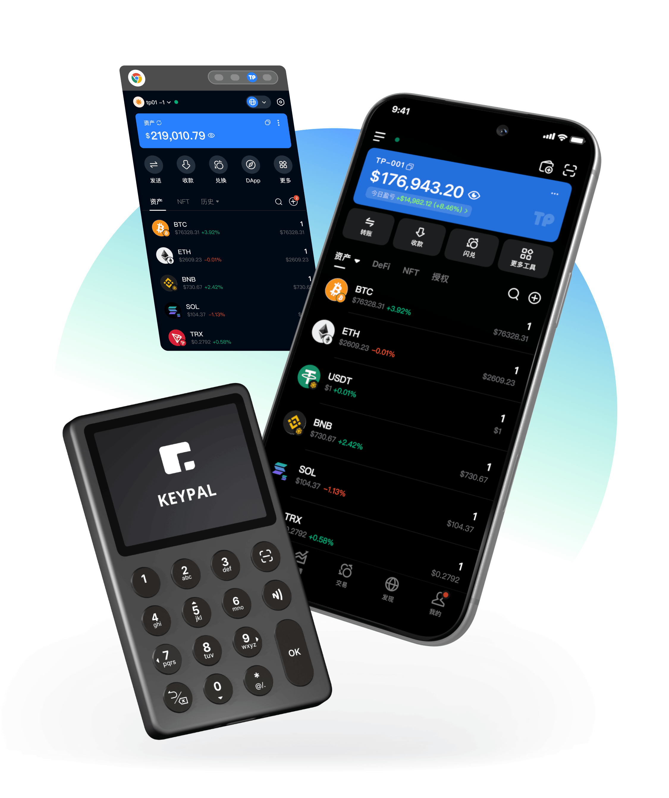 TokenPocket钱包产品主视觉